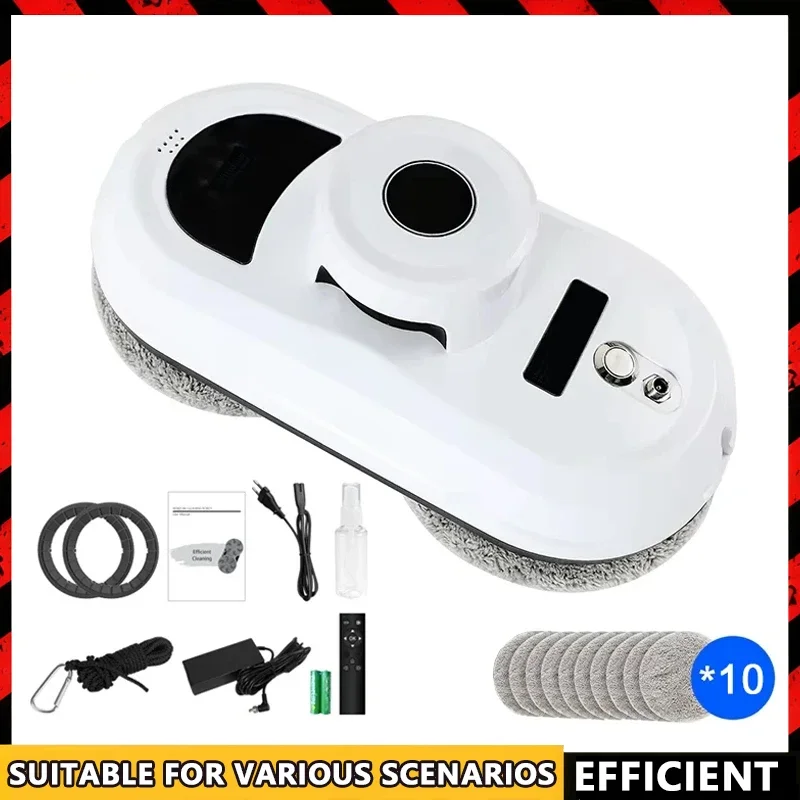 

Window Cleaner Robot Vacuum Cleaning Remote Control For Home Cleaning Anti-Fall Electric Windows Washer Glass Cleaner