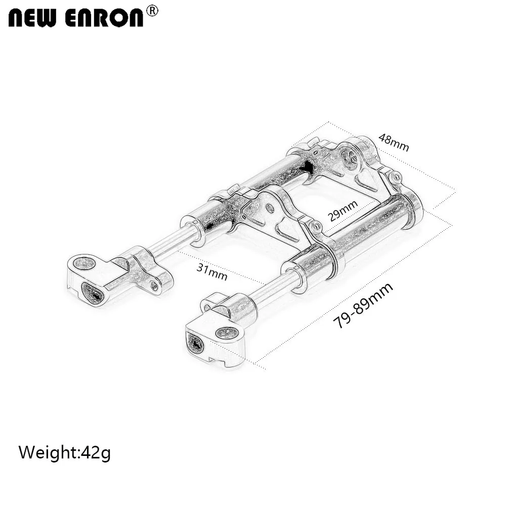 NEW ENRON B1 B2 B3 Aluminum 6061 Front damper Shock Fork 1Pcs for RC Crawler Car Tamiya T3-01 DUAL RIDER