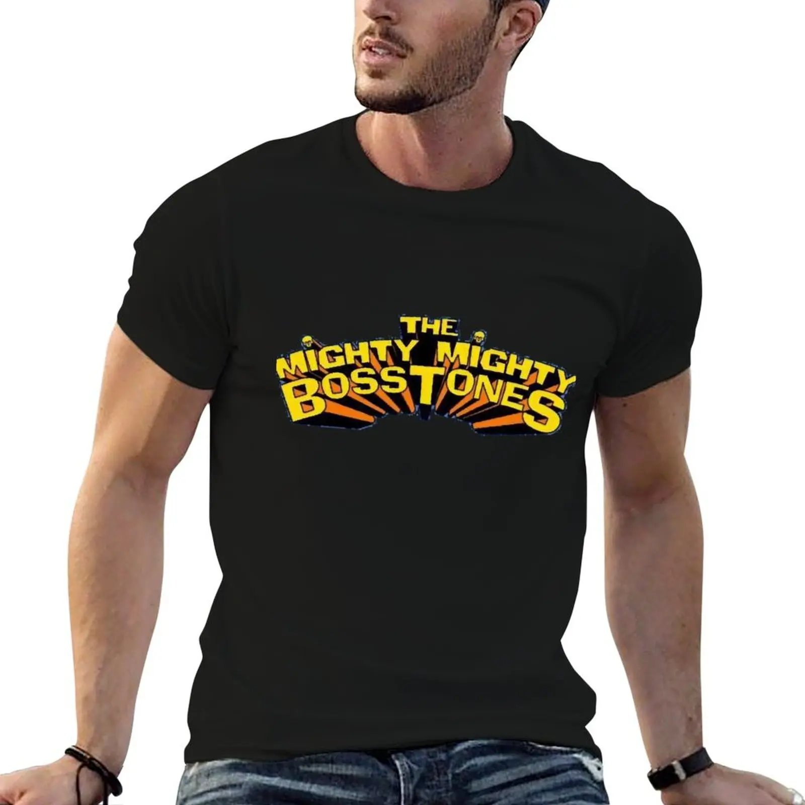 Футболка The Mighty Mighty Bosstones с изображением участников группы, простая повседневная футболка с короткими рукавами