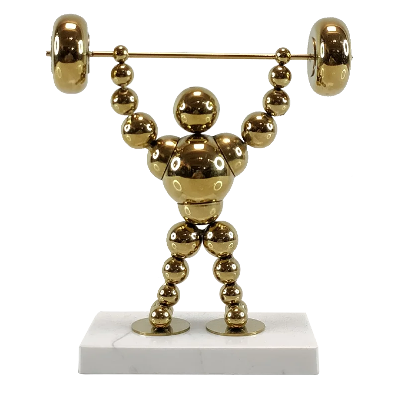 

High Quality Stainless Steel Indoor Desktop Decorative Statue Sculpture Home Decoration