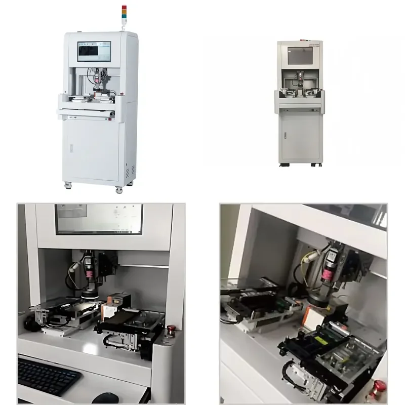 XINSHIJIE XSJ-SF601 Four-Axis Servo CCD PLC Motor Automatic Screw Tightening Machine Windows 10 60KW 0.01mm Accuracy