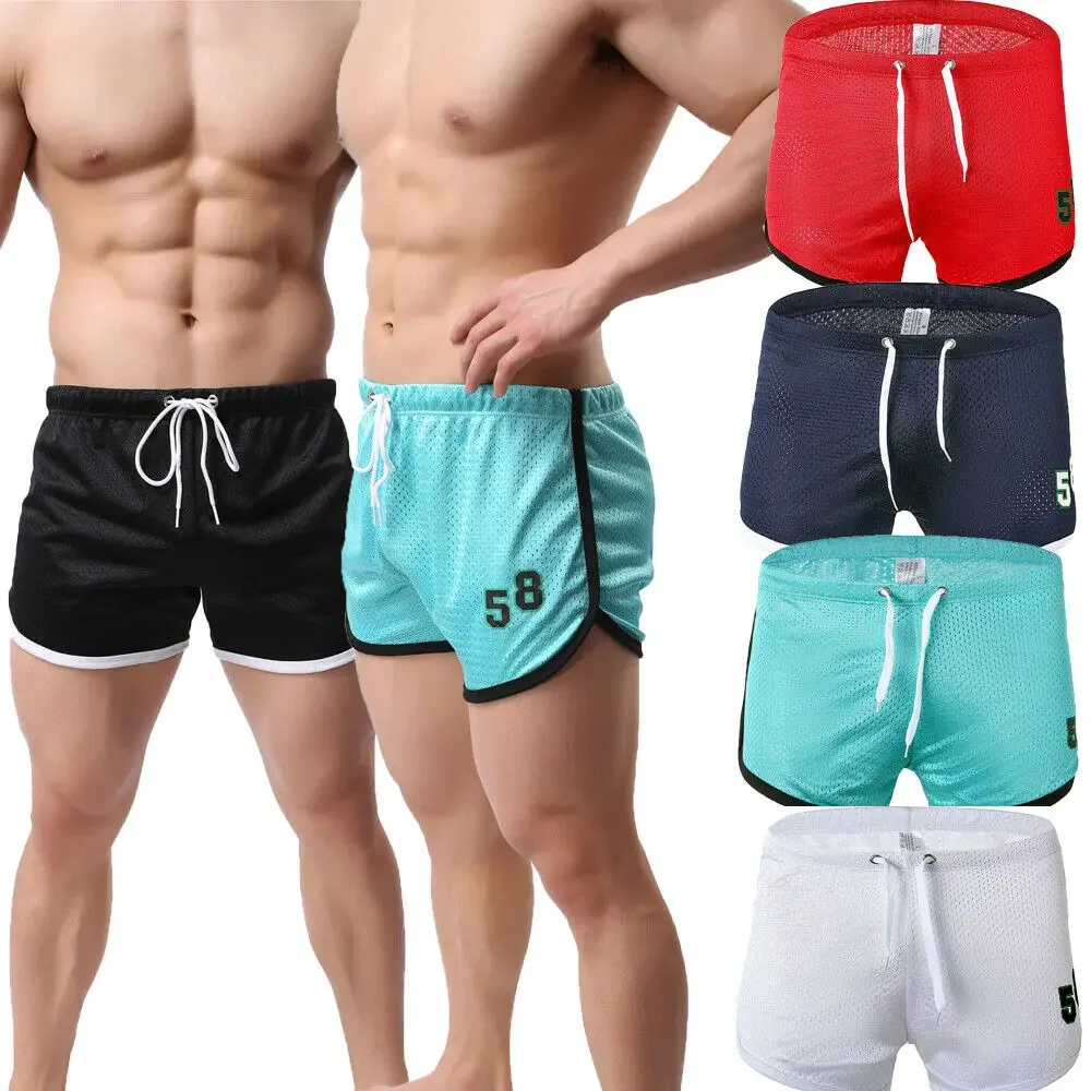 

Men's Boxer Underwear Casual Sports Shorts Loose Pajama Pants Breathable Men's Panties Trunks Sexy Lingerie Sleepwear Homewear