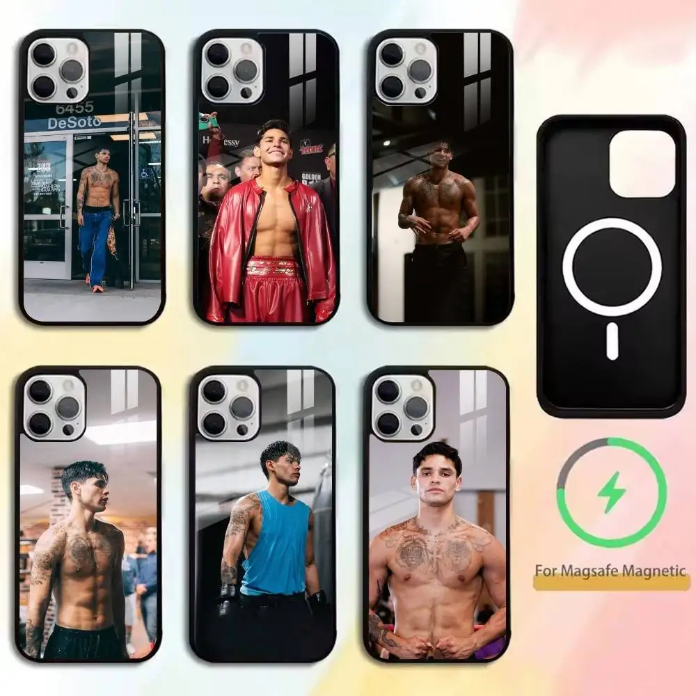 

Ryan Garcia Phone Case For iPhone17,16,15,14,13,12,11 Plus,Pro Magnetic For Magsafe Wireless Charging