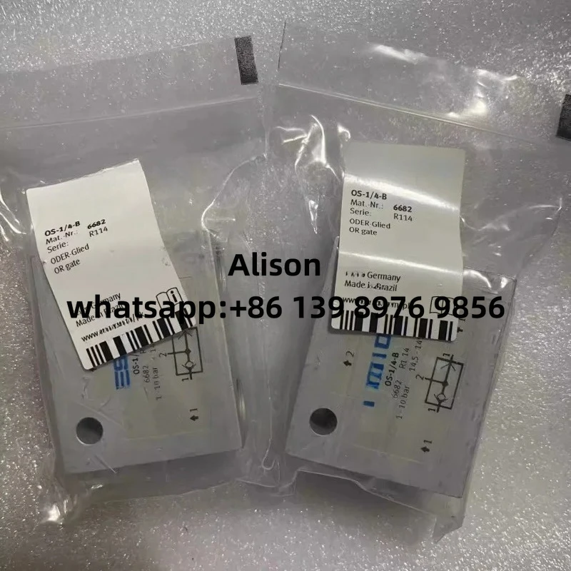 

ODER-Glied Logic Element OR Gate OS-1/4-B 6682 OS-1/8-B 6681 6684 FESTO-type