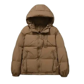 Giacca donna 2024 nuovo autunno inverno parka femminile piumino di cotone Femme Casual corto caldo capispalla di base signore top soprabito