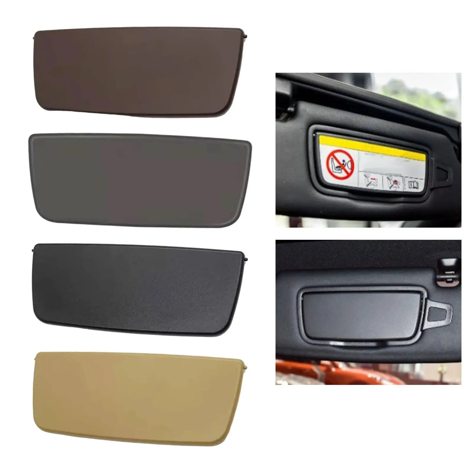 

Sun Visor Mirror Cover Replace Parts for Porsche Carrera 991 2012-2019