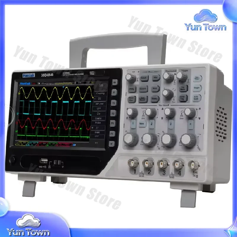 for Hantek DSO4084B DSO4104B DSO4204B DSO4254B 4 Channel Digital Oscilloscope 100MHz 250MHz 1GSa/s External Trigger DVM Test