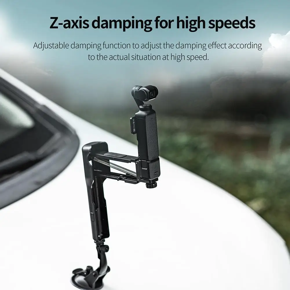 

For Dji Pocket3 Camera Handheld Stabilizer Shock Absorber Damping Adjustable Arm Bracket Z-axis Q9l2