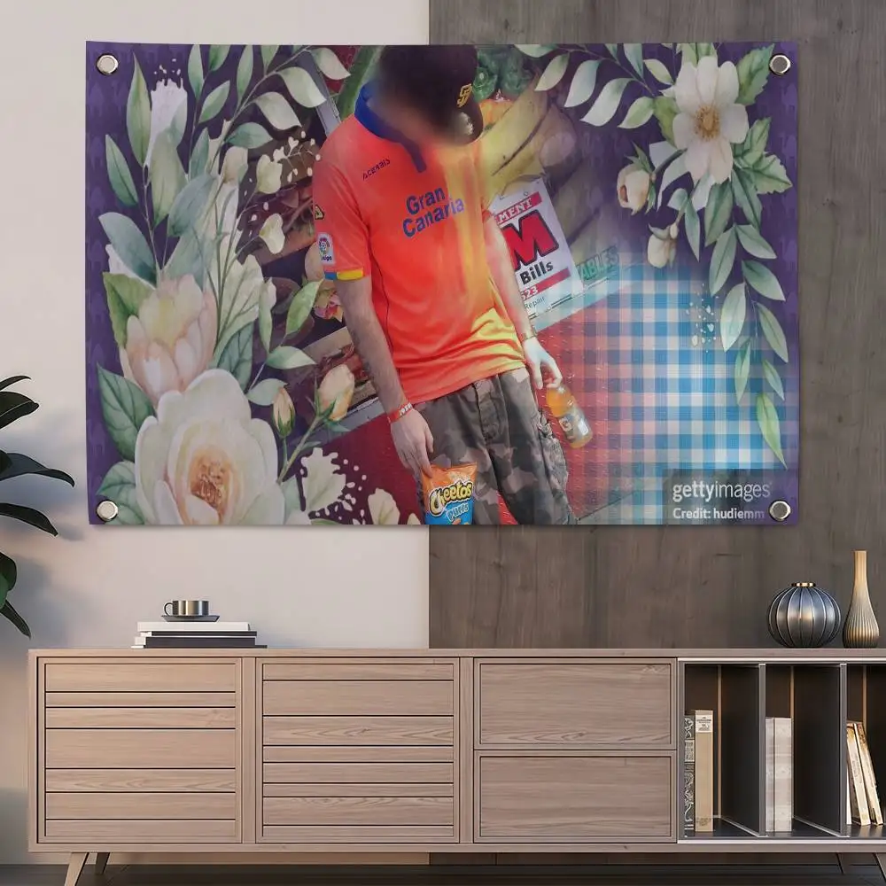S-Smokedope2016 THE COMEDOWN 150 x 200 cm 60 x 90 cm Flaggen-Dekoration für den Außenbereich, Picknick, Party, Zuhause, Camping, Party, Kunst, zum Aufhängen, Banner