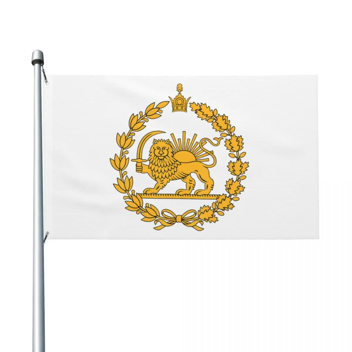 Lion And Sun Iran Persian Flag Iran Flag 3x5 ft Design Flags Banner Hanging For Indoor Outdoor Decor