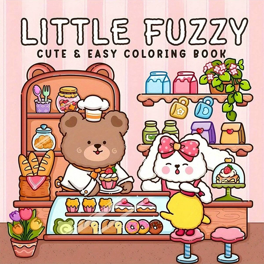 Girl Moments Spaces Coloring Book Set for Teens  Art Therapy Gift, Creative Fun & Stress Relief Activity Book