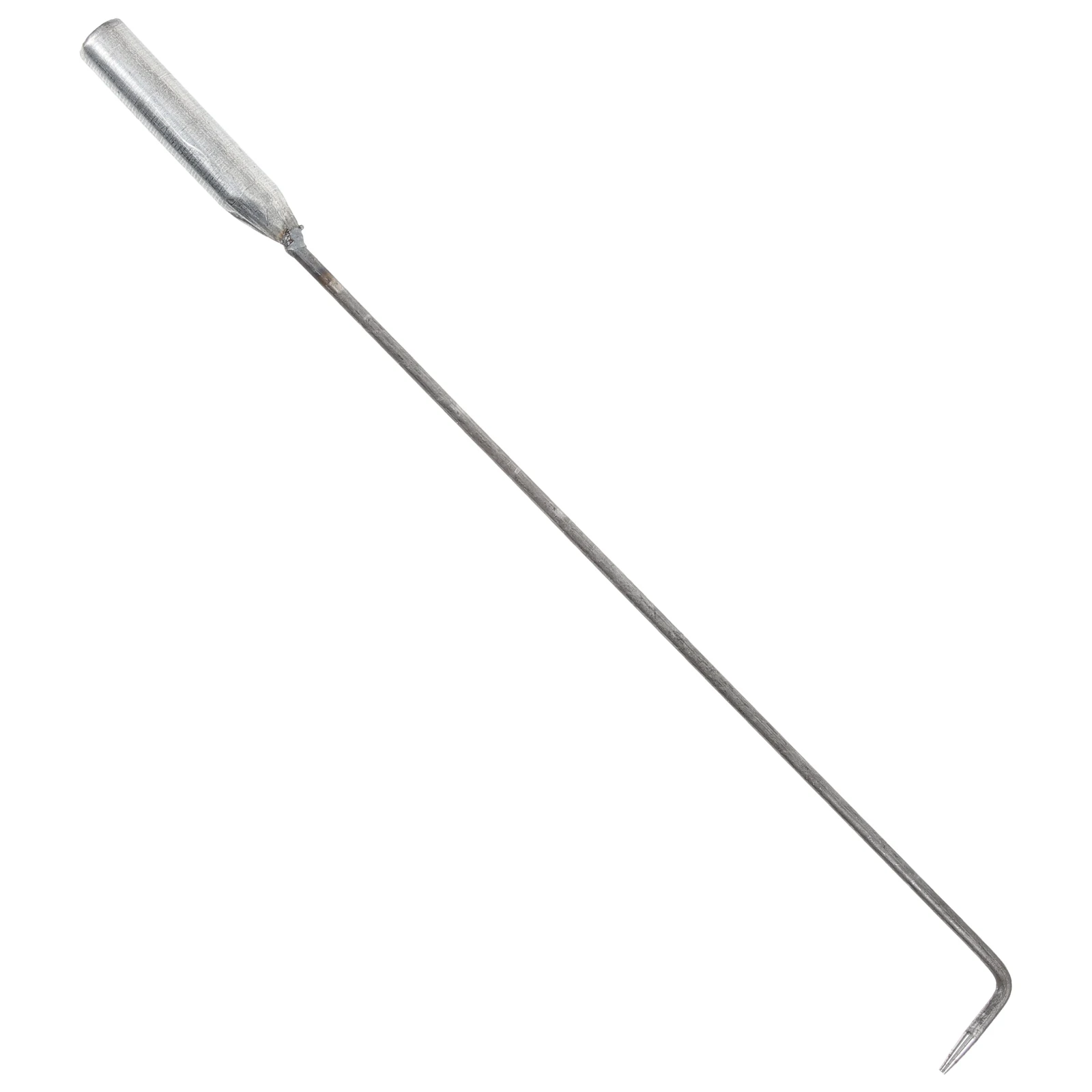 

1pcs Briquette Hook Fireplace Tool Long Handle Metal Outdoor BBQ Camping Hiking Coal Ball Hook Fire Pit Accessories