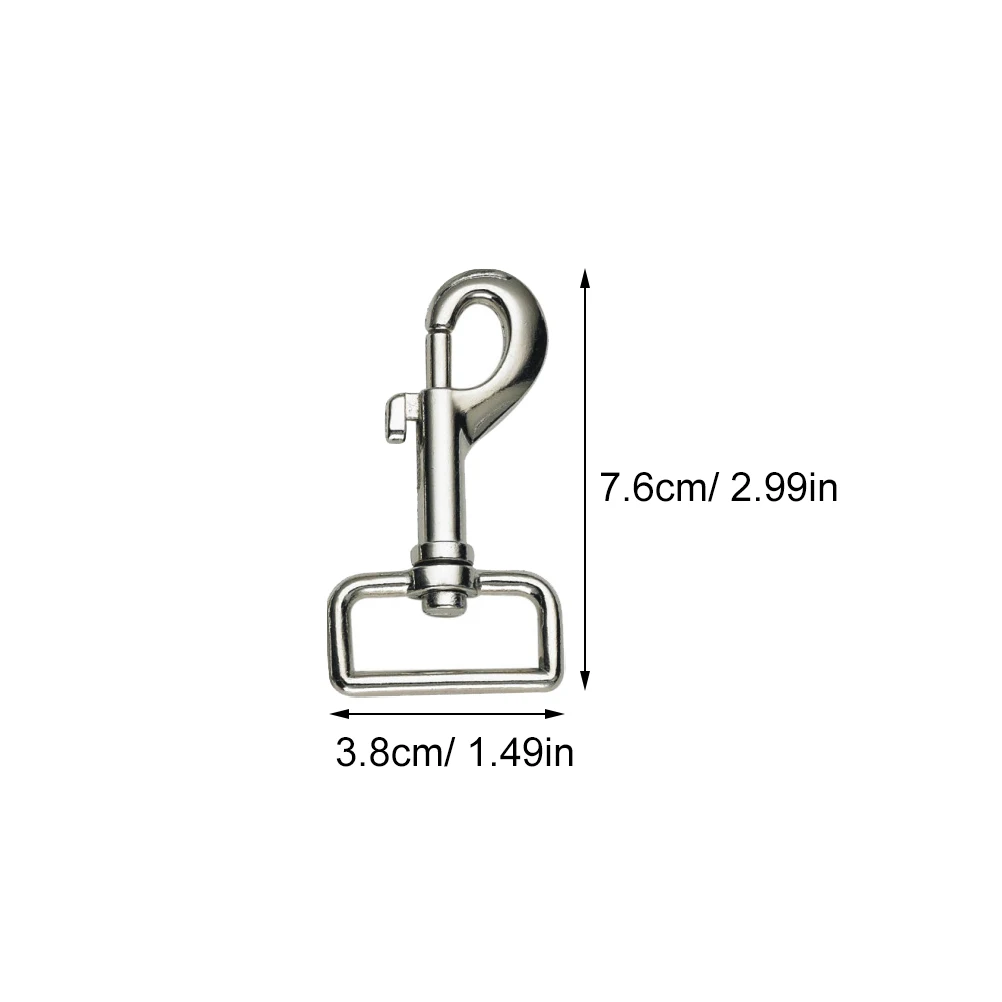 

10Pcs Pet Swivel Hooks Zinc Alloy Antirust Dog Leash Clips Durable Metal Bolt Snap Clip Practical DIY Luggage Accessories