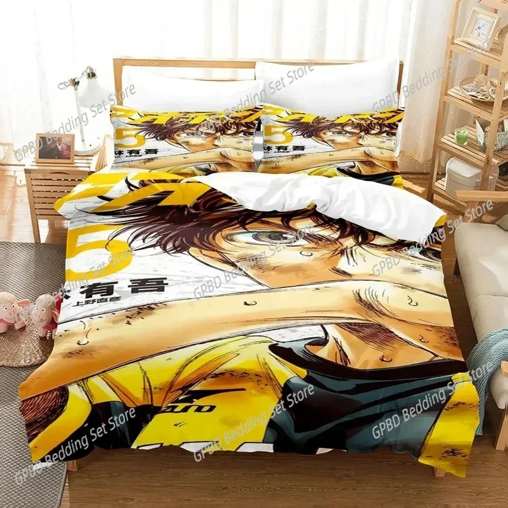 Anime Ashito Aoi Ao Ashi AOASHI 3D Bedding Set Duvet Cover Pillowcases Single Twin Full Queen King Size Home Decor Quilt Boys Gi