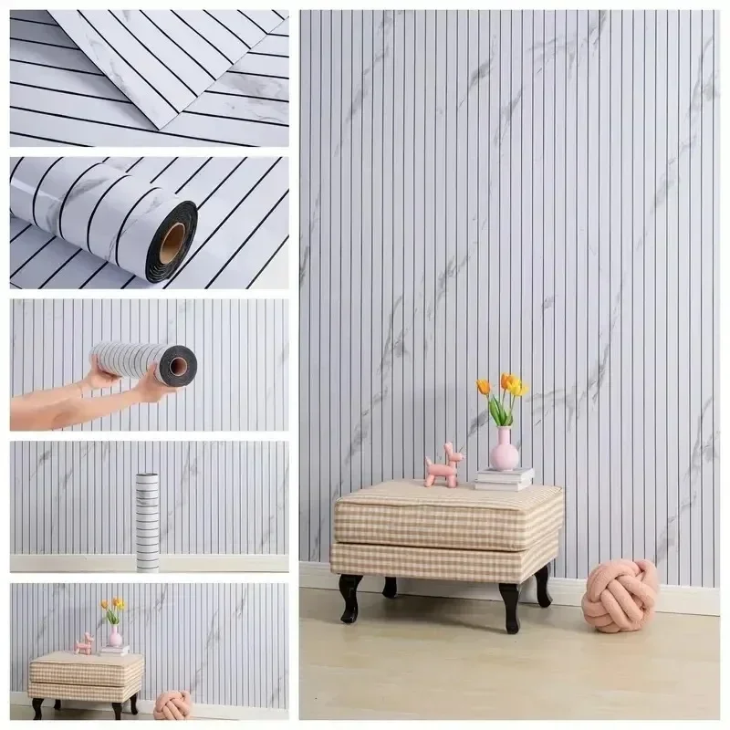 Self-Adhesive 3d Wood Grain Wall Panel Vinyl Peel and Stick Wallpaper Easy To Diy for Ceiling Living Room Wallpaper Home Decor