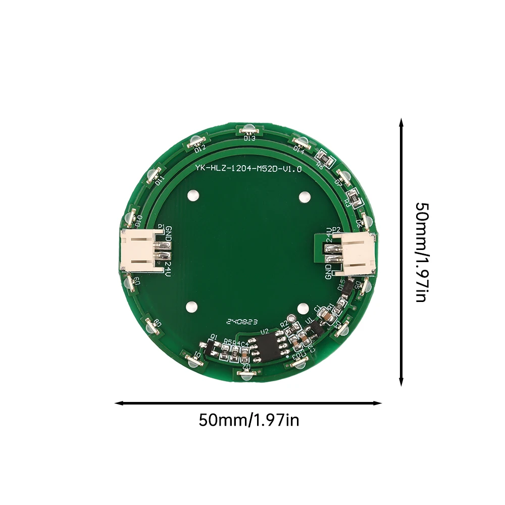 1/2/5/10PCS DC 24V Led Licht Module Lichtgevende Riviermeter Module Ring Touch Sensor Module Lichtgevende Sensor Drive Module