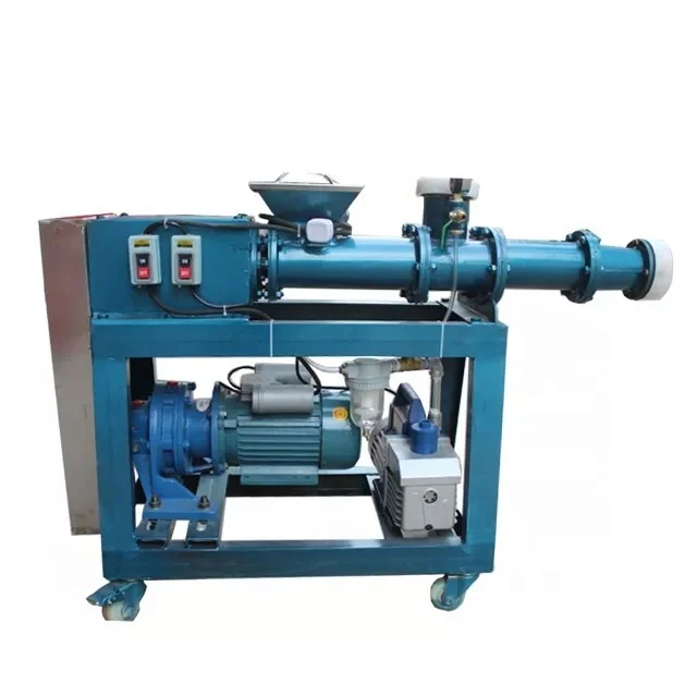 Vaccum pug mill pottery making machine Mixer  stirring ceramic clay equipment