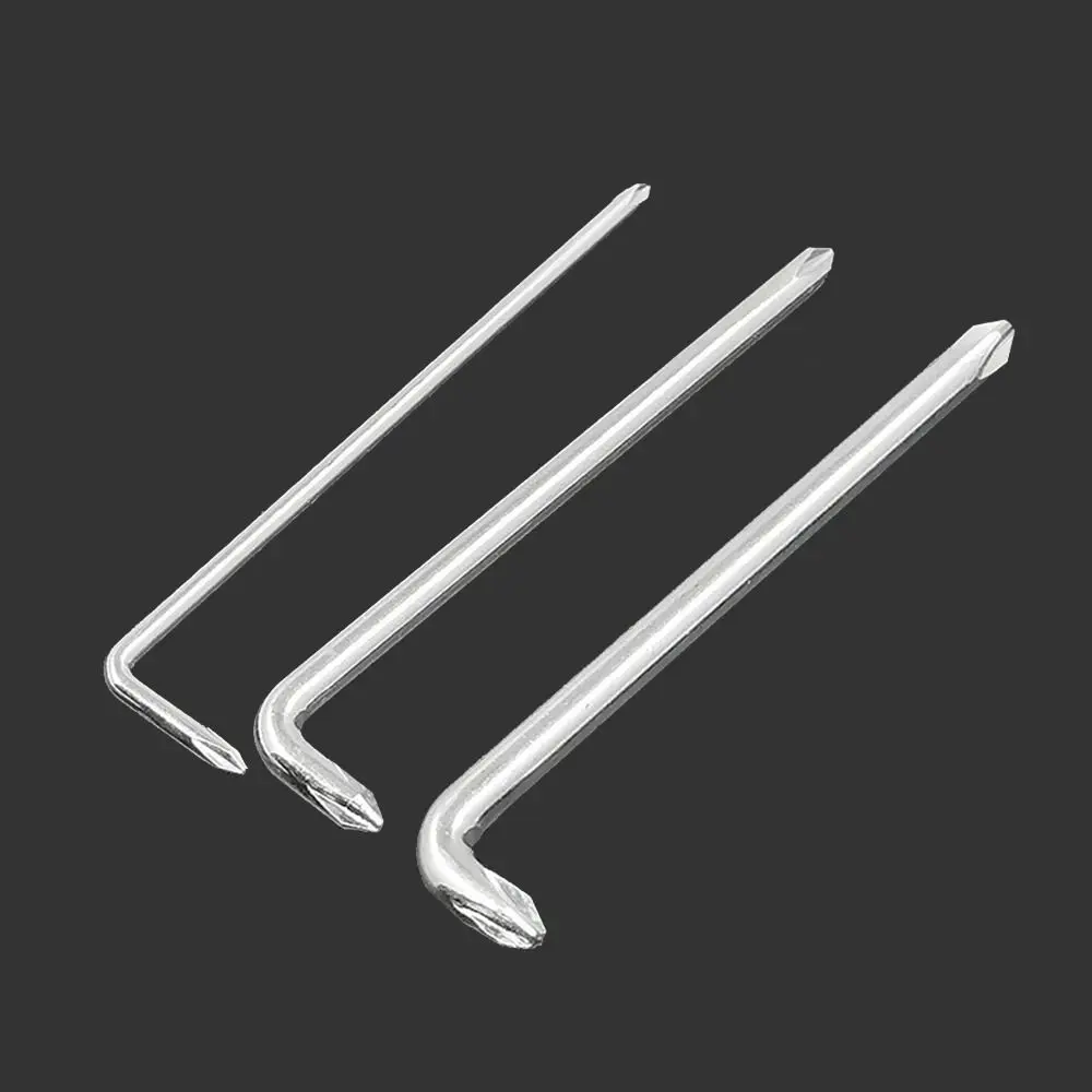 3PCS/Set Portable For Fender Narrow Space Elbow Bend Short Arm Screwdriver L-Type Double Headed Screwdriver Set