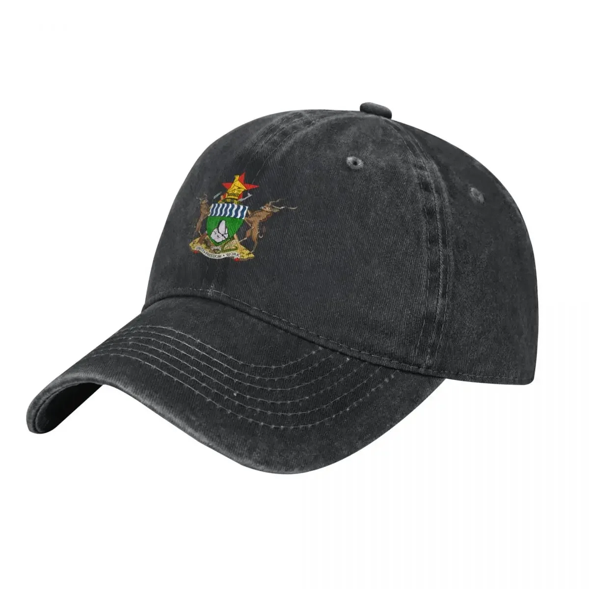 

Zimbabwe Coat of Arms Baseball Cap party Hat Beach Outing Designer Hat hiking hat Women's Beach Visor Men's