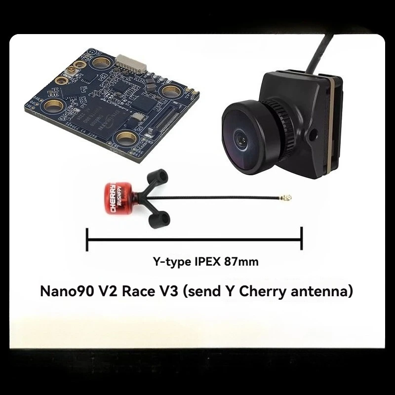 

Hdzero Race V3 Nano90 Camera Hd Digital Vtx Transmitter FPV Camera For RC FPV Freestyle Racing Dron