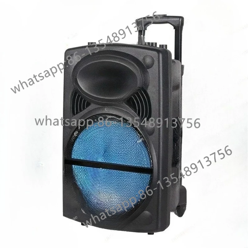 

1500W Maximum Power 12 Inch Wireless Pull Rod Speakers Professional Square Dance Party Audio Stereo Loudspeaker for Outdoor