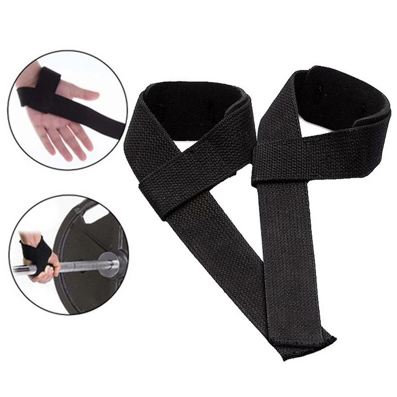 1pc Strips Wrist Support Weightlifting Gym Training Bodybuilding Wrist Guard Straps Wraps Brace Band Protector