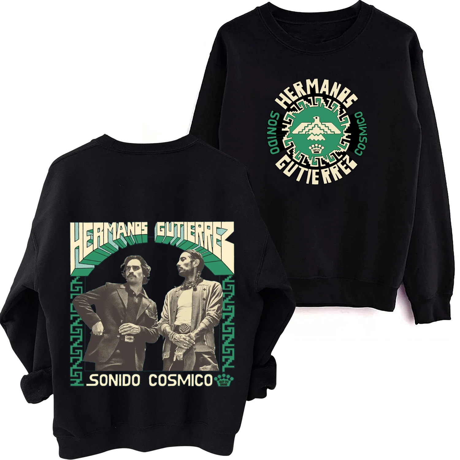 

Hermanos Gutierrez Sonido Cosmico 2024 O-Neck Long Sleeve Spring and Autumn Clothing Fans Gift Hoodies Unisex Printing Regular