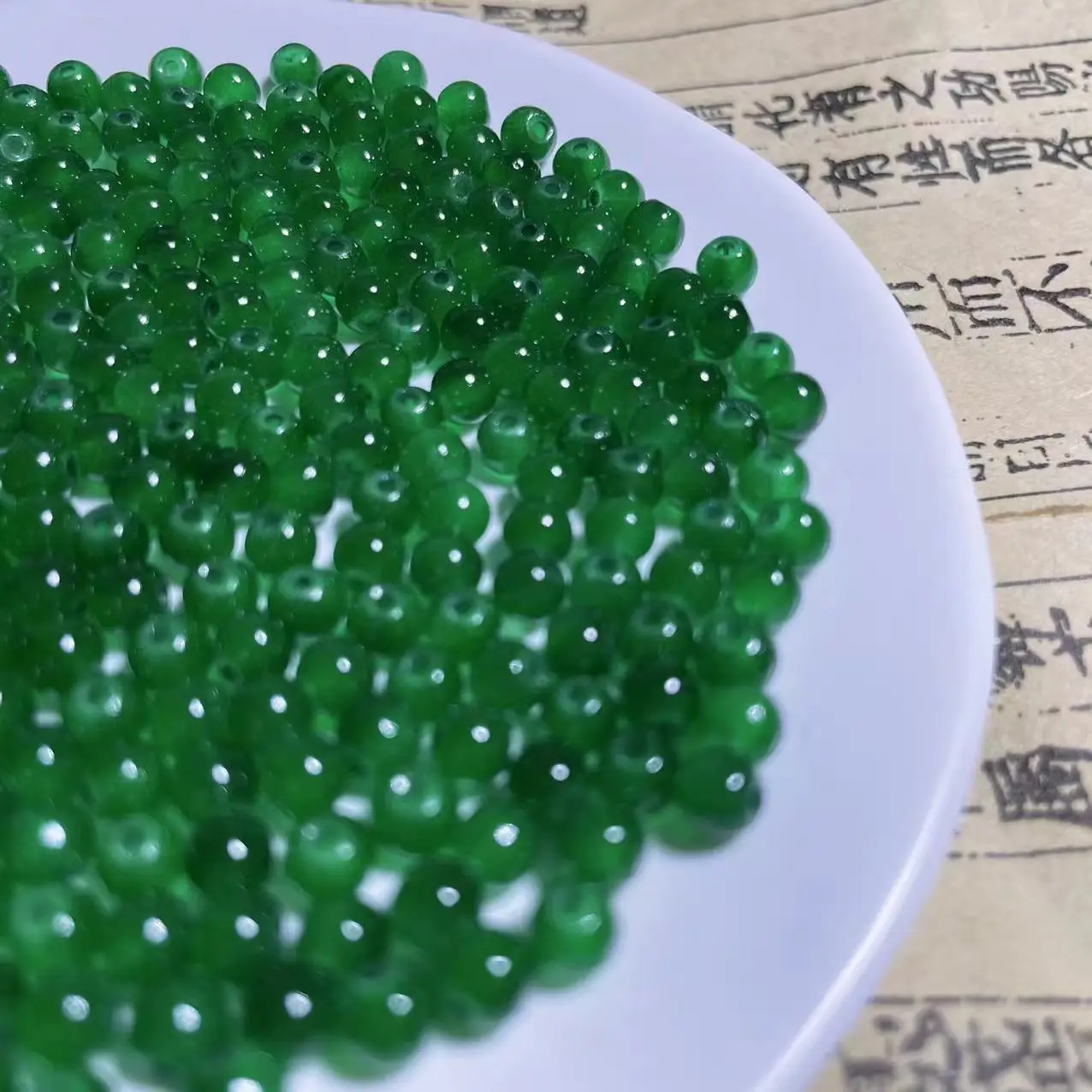500pcs 4mm Spacer Round Seed Beads DIY Jewelry Making Supplies for Bracelet Ring Craft Beading Accessories