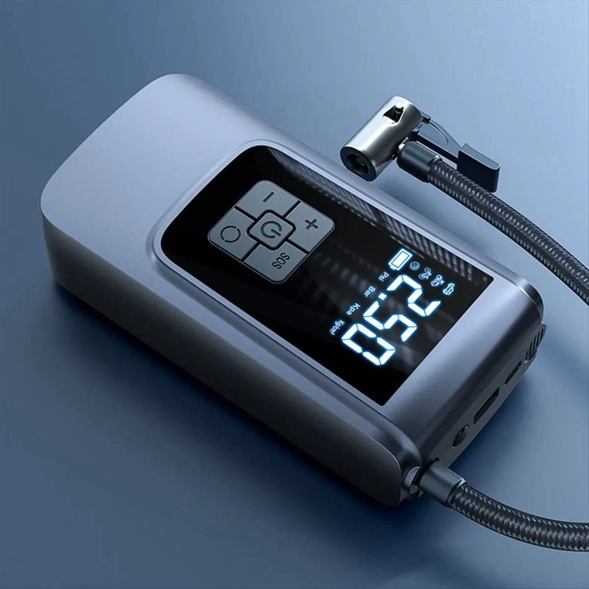 

[AD12] Цифровой беспроводной компрессор для накачки шин автомобиля и велосипеда, портативный насос для подкачки шин C