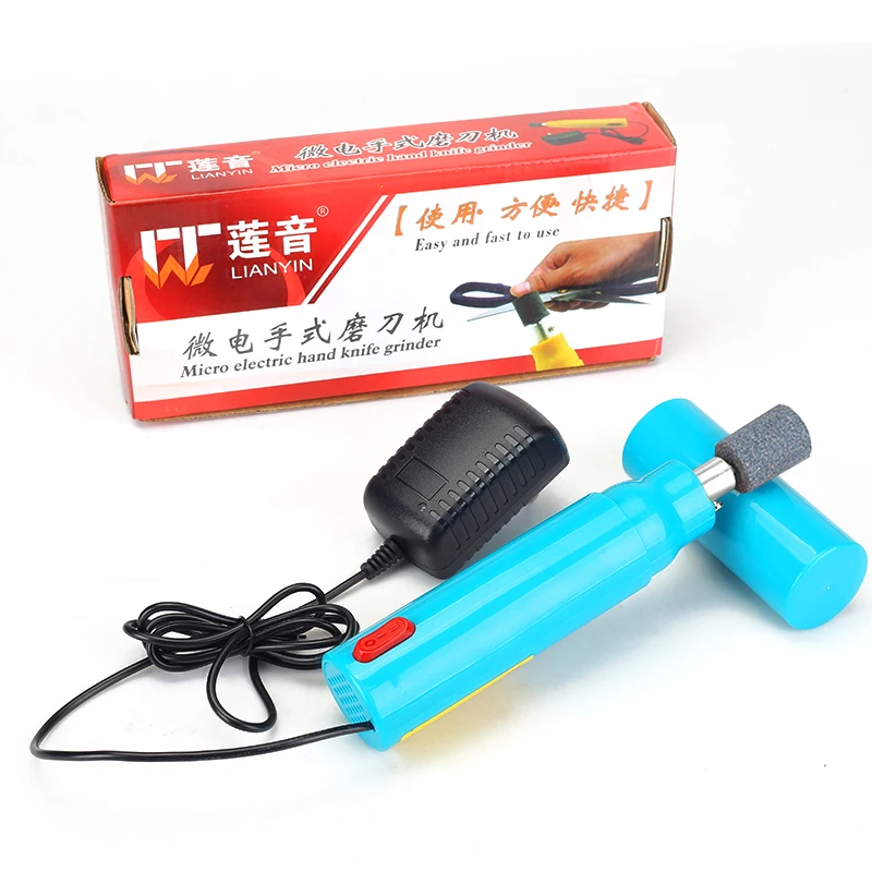 

fully automatic small new household kitchen electric grinder fast grinding and cutting tool knife sharpener