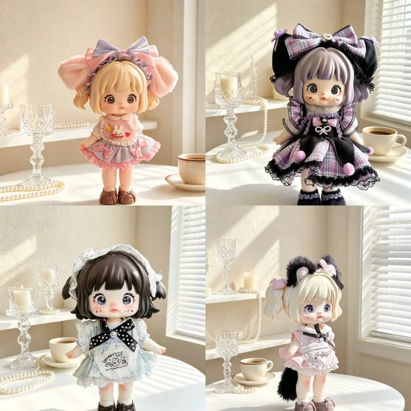 

For Nommi Forest Kingdom Doll Clothes Maid Dress Set Fashion Dress Up Movable Collectible Casual Set No Doll No Shoes