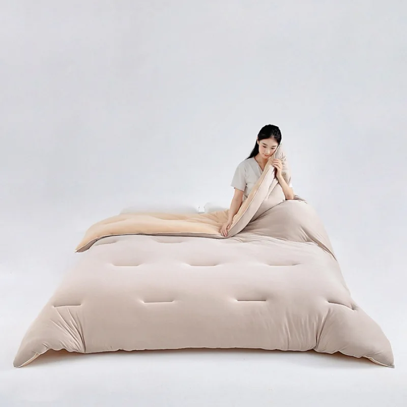 

2025 new skin-friendly deep sleep temperature control antibacterial quilt thickened warm winter quilt spring and autumn quilt
