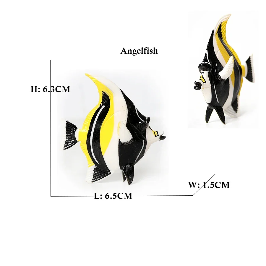 Marine Toy Animals Figures Sword fish Sailfish Salmon Shark Piranha Animal Figurines Action Figure Children Toys Games kids Gift