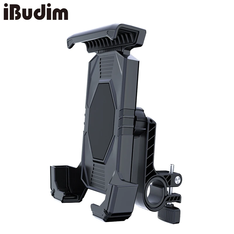 Bike Phone Holder Motorcycle Bicycle Handlebar Cell Phone Clamp Universal Scooter E-bike Phone Clip for iPhone Xiaomi Samsung