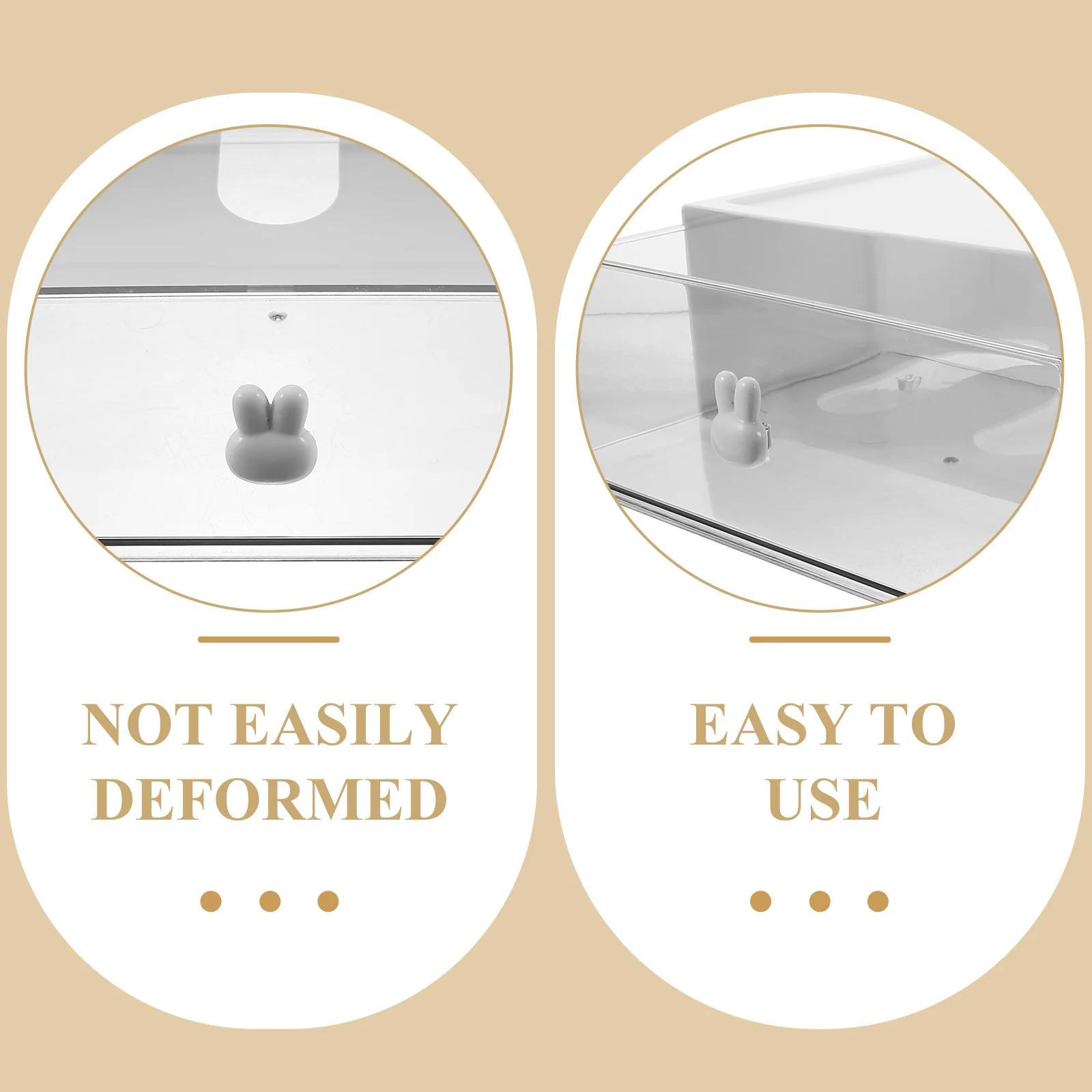 

Stackable Drawer Storage Box For Office And Home Organization Transparent Desktop Organizer Storage Solution