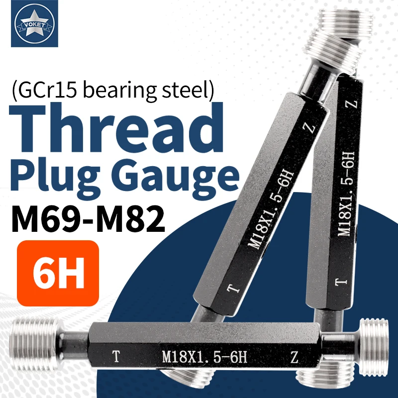 1PCS 6H M1-M12 Stee…