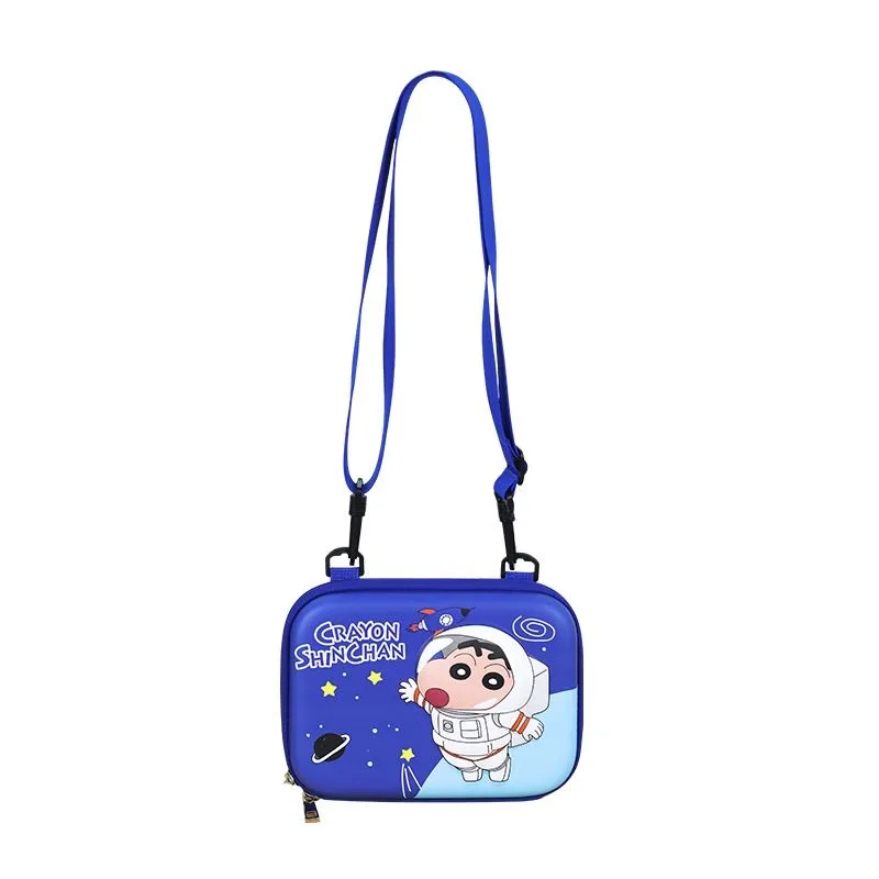 Crayon Shin chan borsa a tracolla in tela periferica ragazza cuore cartone animato Shinnosuke Nohara Hima Shiro che occupa una borsa a tracolla regalo