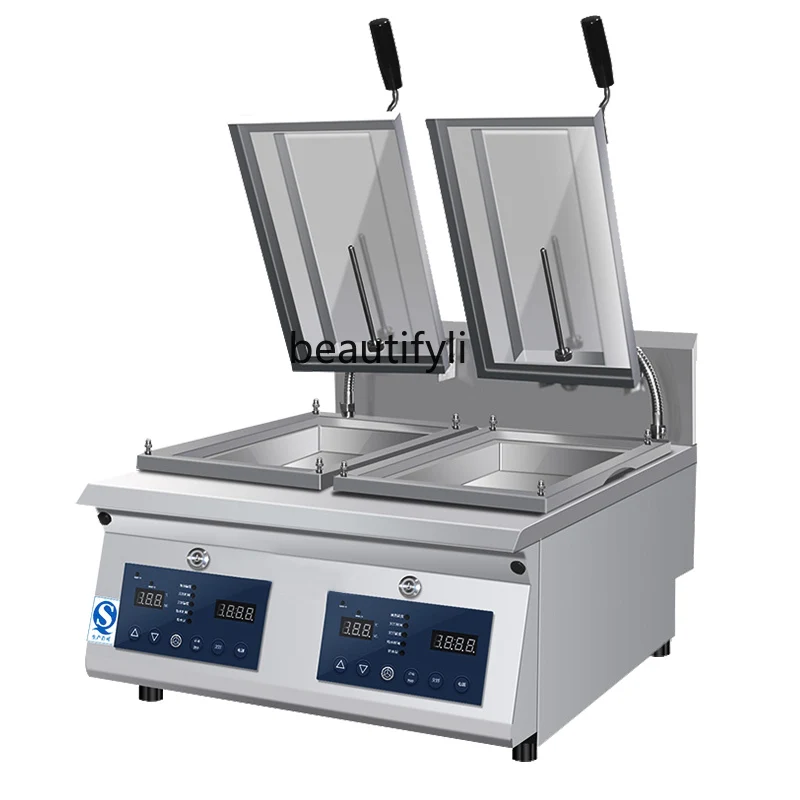 

Automatic frying machine Commercial electric pancake machine Catering full-scale multi-functional frying oven