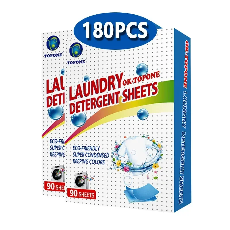 90/180Pcs Laundry Tablets Underwear Cleaning Soap Children\'s Clothing Concentrated Washing Powder Detergent For Washing Machines