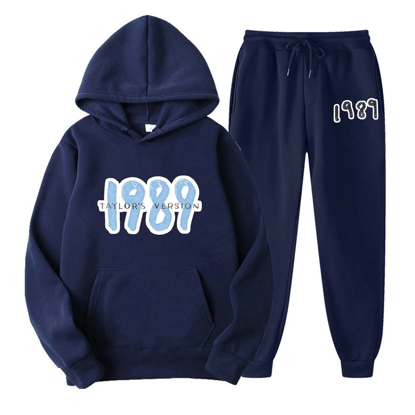 Taylor The Eras Tour Men Sweatshirt Hoodie+Sweatpants Midnight Album Swift Print Tracksuit Sportswear Women Clothing 2 Piece Set