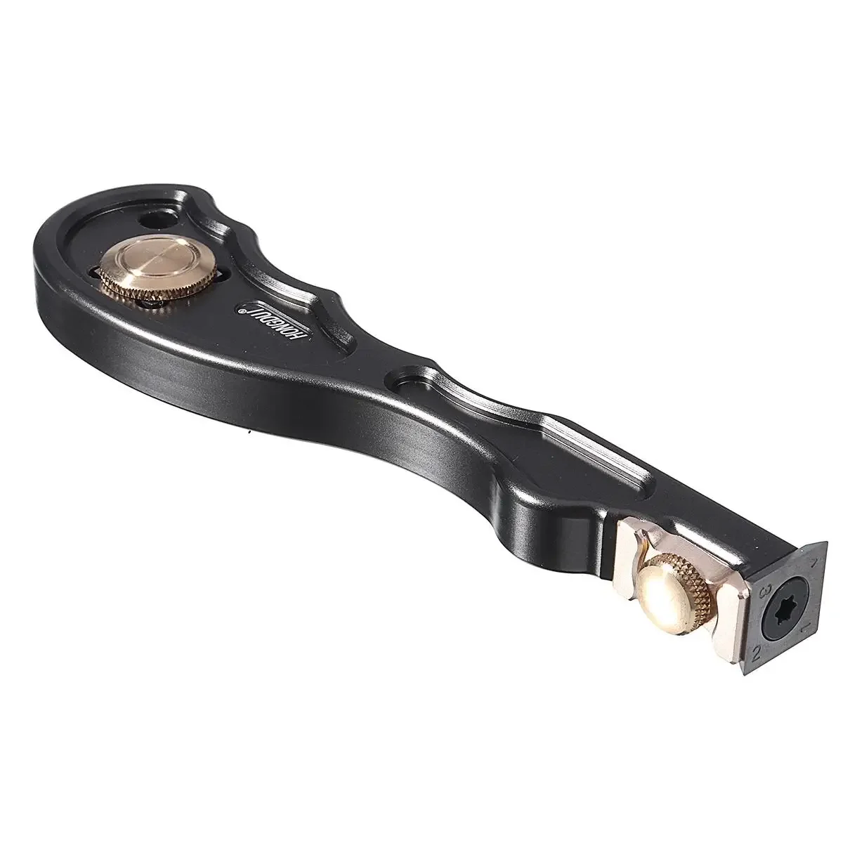 Aluminum Alloy Handle Woodworking Tool For Glue Removing 2 In 1 Mini Wood Carbide Insert Scraper Glue Scraper Removal