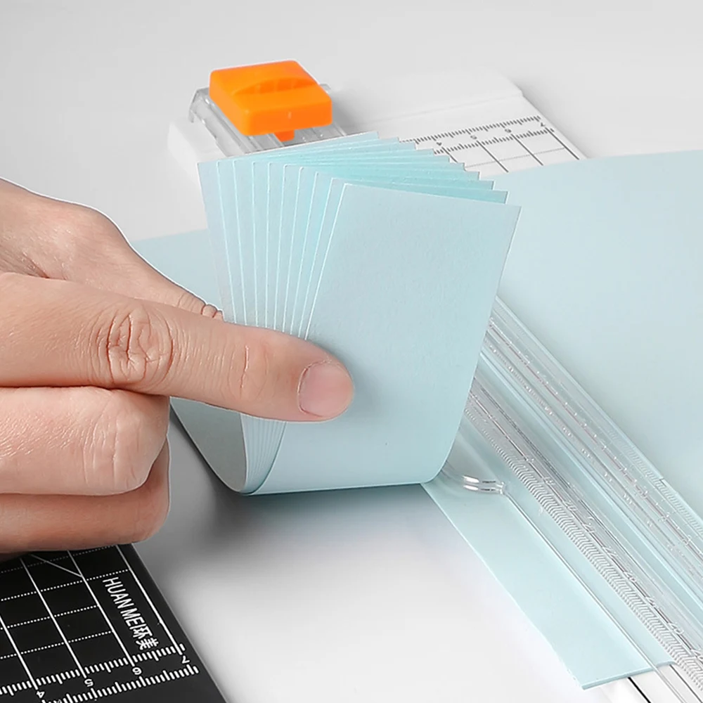 Office A4 Guillotine Paper Cutter With Automatic Security Safe Guard For Craft Paper Cutter Art Trimmer Photo Scrapbook Blades