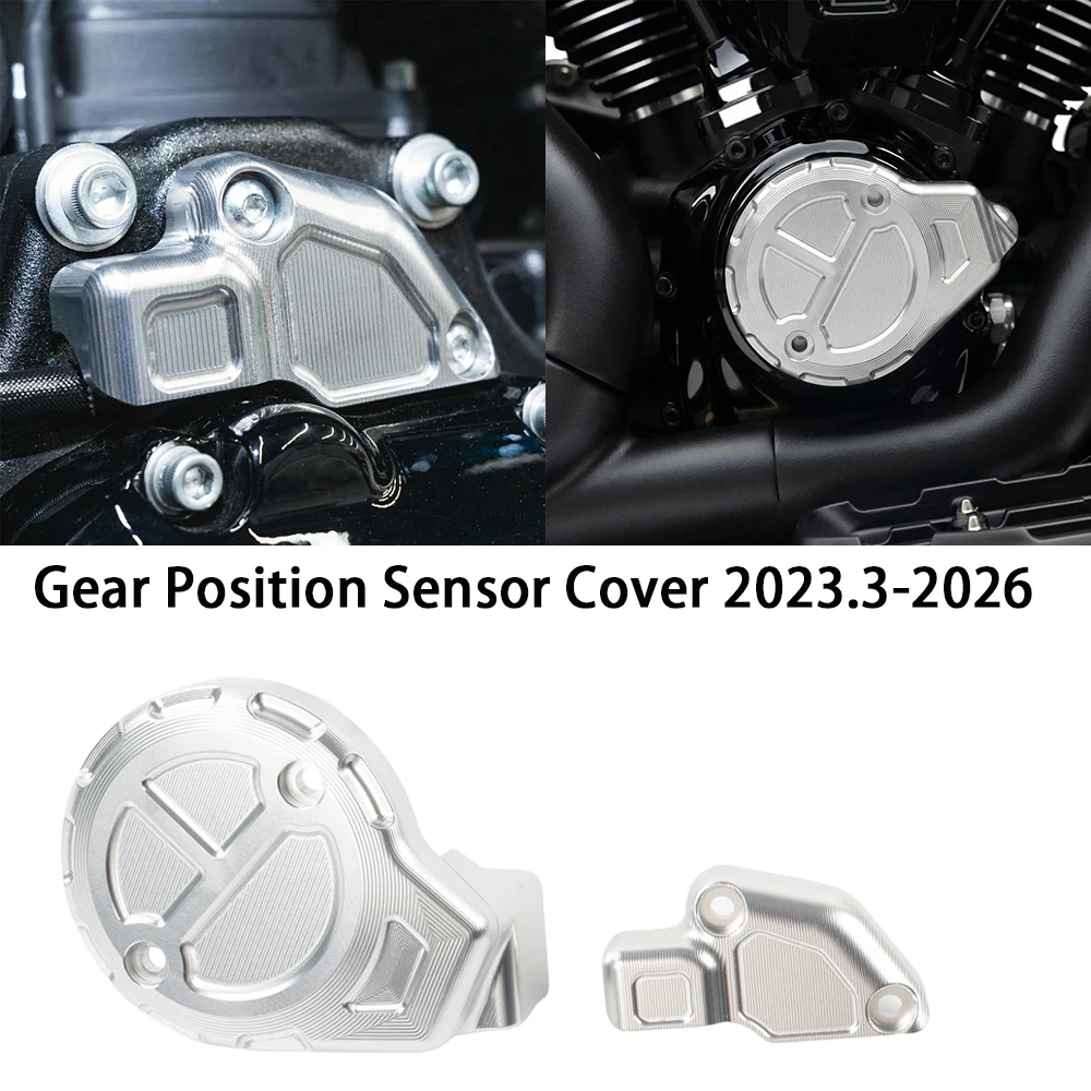 

2025 Motorcycle Gear Position Sensor Cover For Harley Touring Electra Glide CVO Road Glide Street Glide 2023-2026 Softail 2025