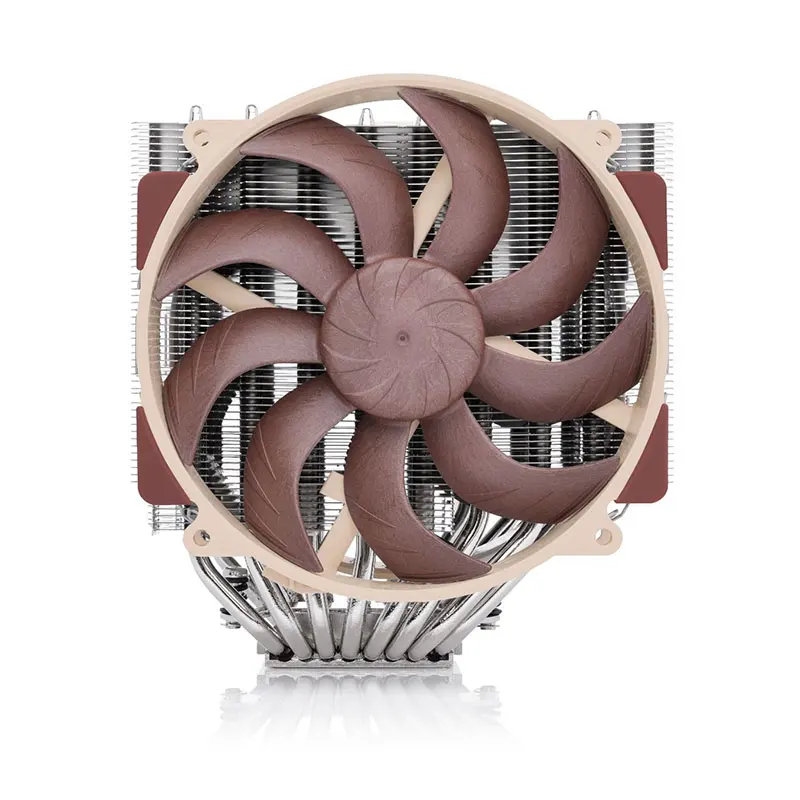 Noctua NH-D15 G2 8 히트 파이프 컴퓨터 라디에이터, 2개의 NF-A14x25r G2 PWM/NM-SD1 드라이버 및 NT-H2, 비대칭 냉각 핀 세트 포함