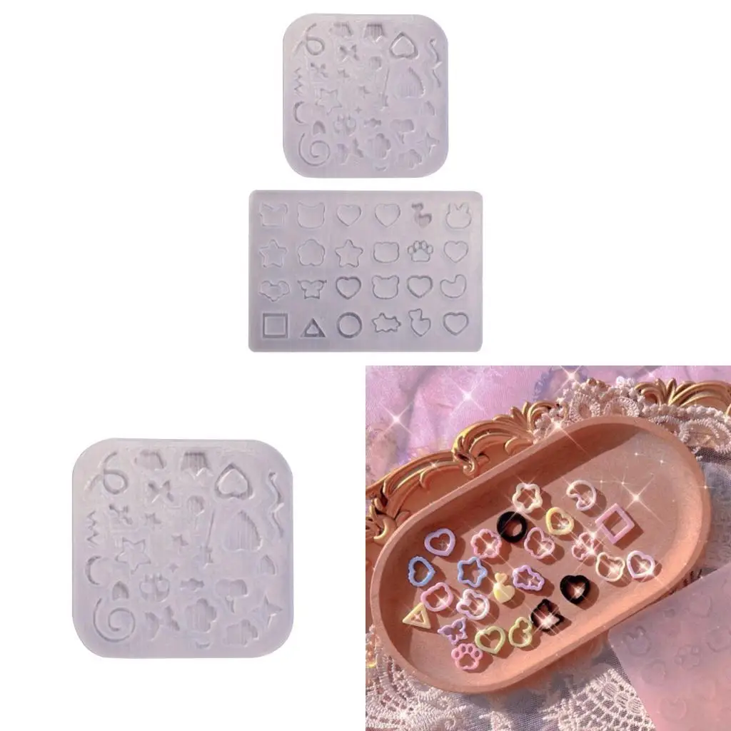 Strip Resin Casting Mold Resin Art Rattle Mold Crystal Silicone Mold