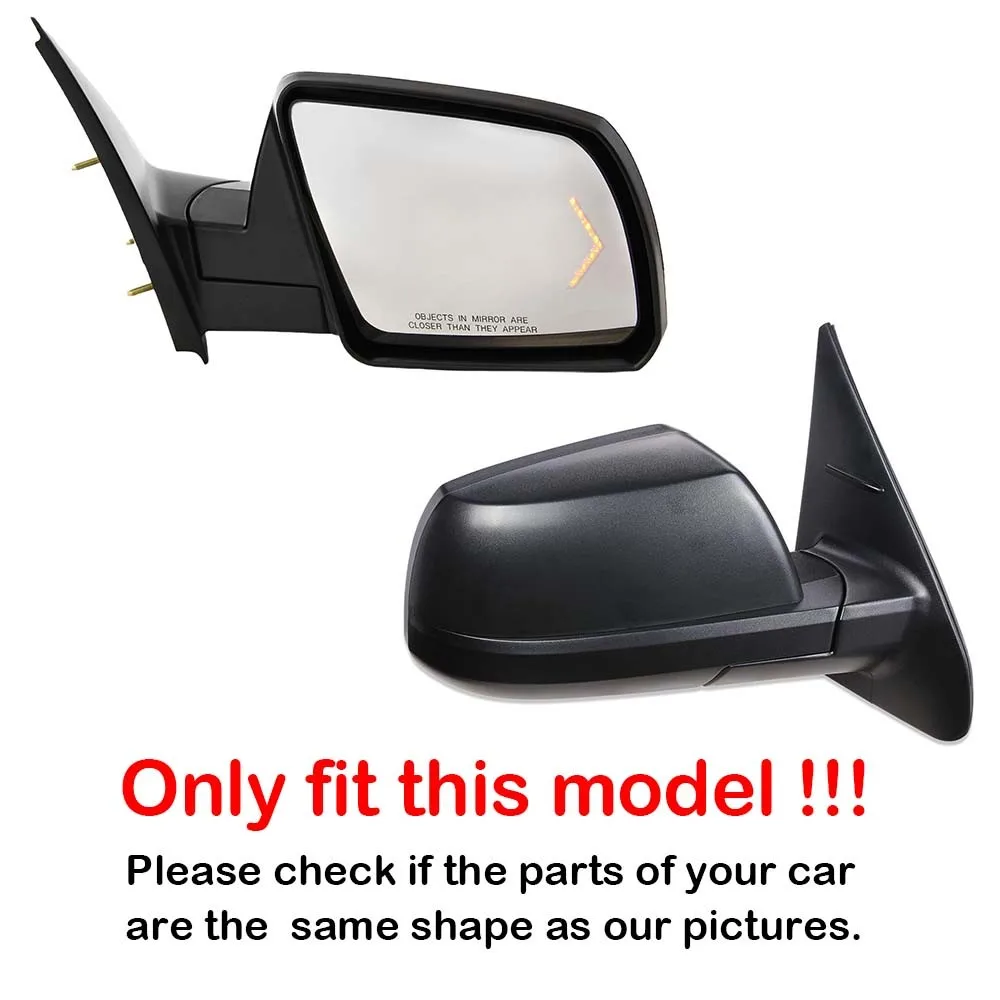 For Toyota Tundra 2007-2020 Sequoia 2008-2017 1x Left Right Side Heated Rearview Door Wing Mirror Glass Lens Reflector Car Parts