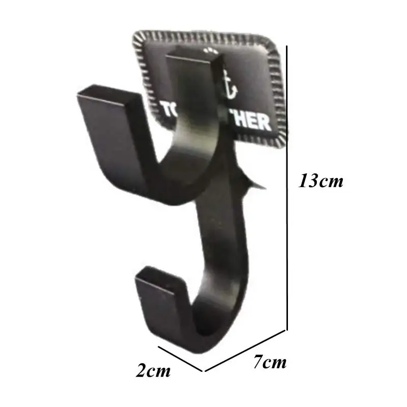 2/4 قطعة حامل مظلة السيارة العالمي حامل خطاف صندوق السيارة تركيب سهل خطاف السيارة Suv جذع مظلة التخزين