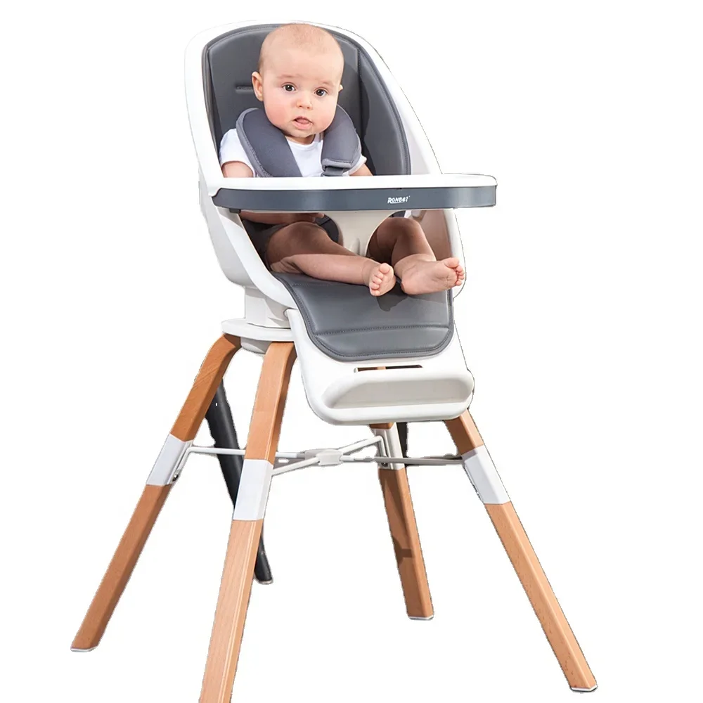 

Superior Quality Beach Wood Multi-function Rotate 360 Degrees Baby Chairs