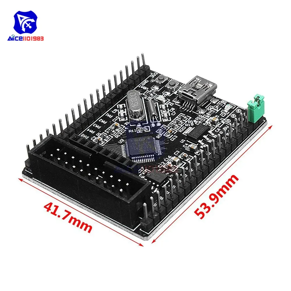 STM32F103C8T6 STM32F103 STM32F1 STM32 System Learning Board Evaluation Kit Development Board with Dupont Wire Mini USB Cable