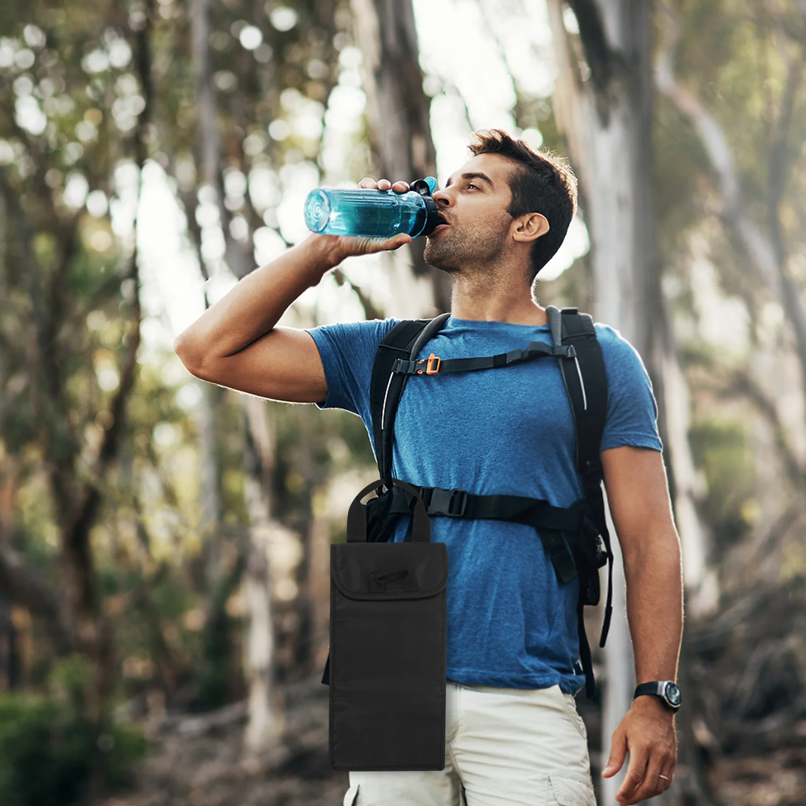 

Outdoor Insulated Hydration Bladder Bag Temperature Control Hiking Camping Backpacking Durable Waterproof Easy Cleaning